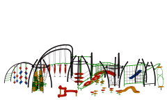 Halatlı Tırmanma B-PTR-200 PTR-207 | Parkur ve Halatlı Tırmanma Oyun Grupları | Erse Kent Mobilyaları